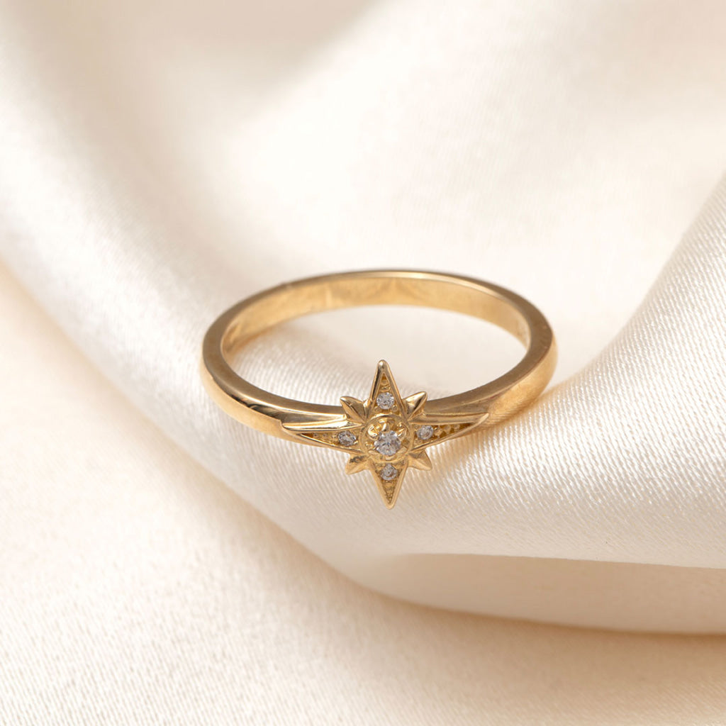 North Star Ring | 9ct Gold