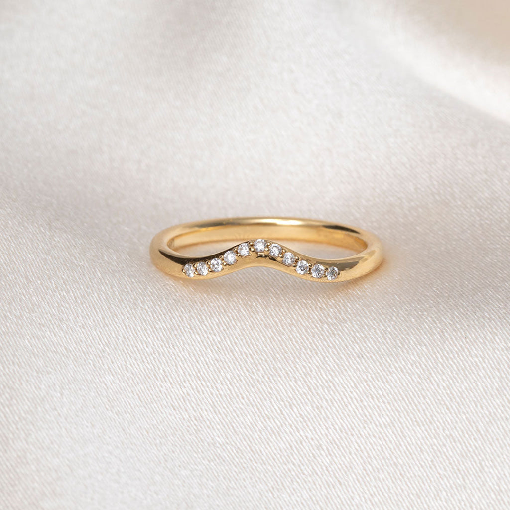 NOVA | Lab Grown Diamond Wedding Ring in 18ct Gold - Rings