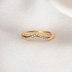 NOVA | Lab Grown Diamond Wedding Ring in 18ct Gold - Rings