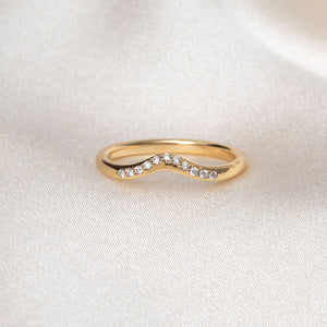 NOVA | Lab Grown Diamond Wedding Ring in 18ct Gold