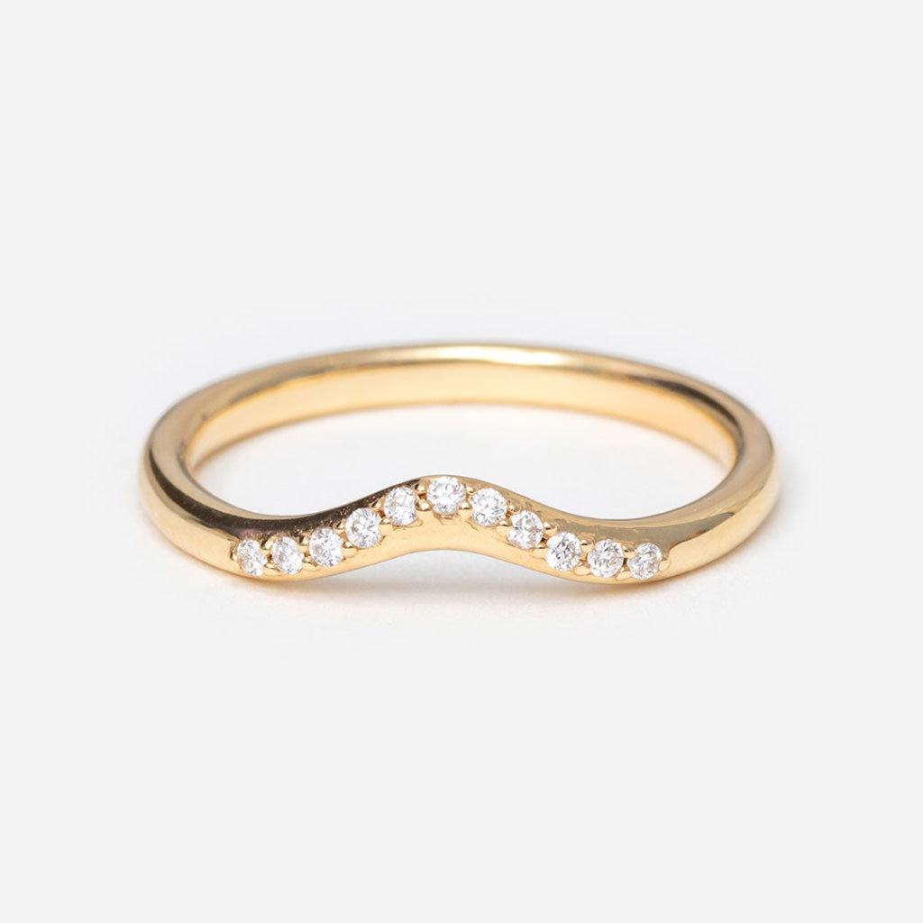 NOVA | Lab Grown Diamond Wedding Ring in 18ct Gold - Rings