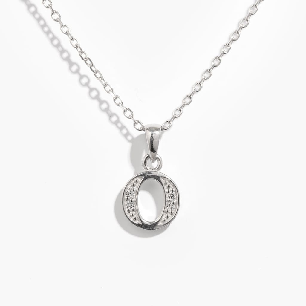 'O' Necklace | Sterling Silver