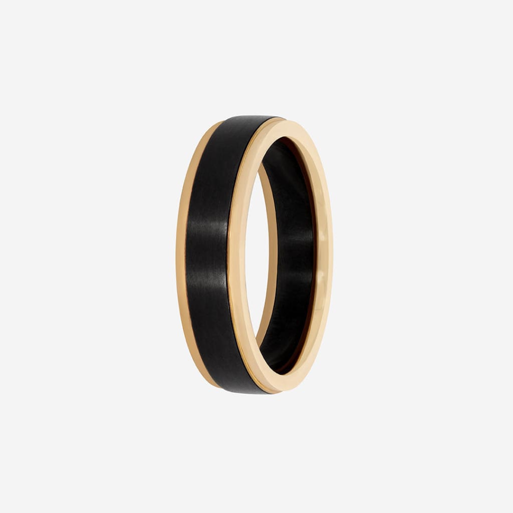 two toned gents wedding ring
