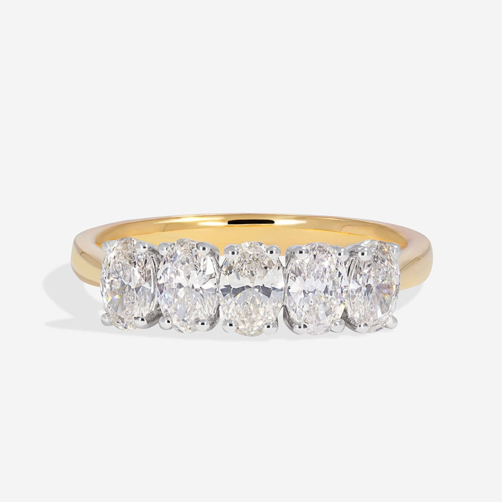 Ophelia | Diamond Eternity Ring - 18ct Gold