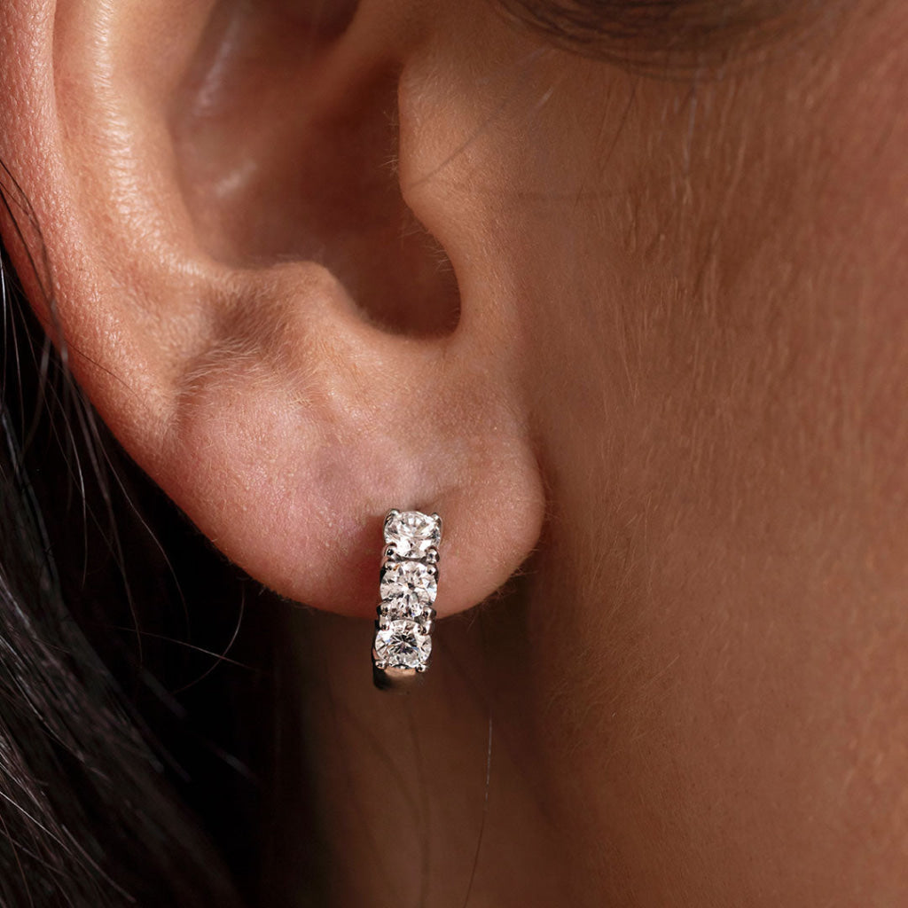 OPULENCE - 1ct | Lab Grown Diamond Earrings in 9ct Gold