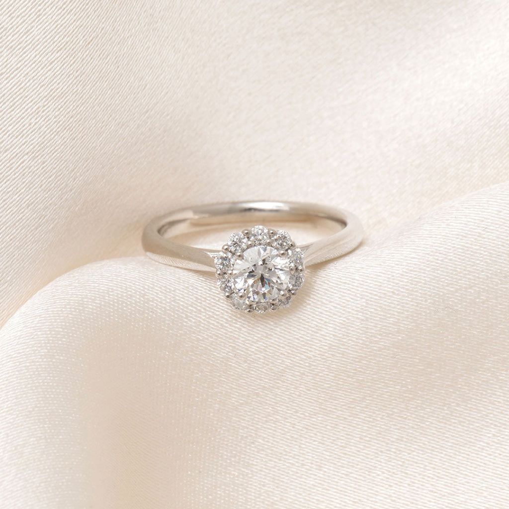 ORACLE 0.75ct | Round Solitaire Lab Diamond Set in Platinum