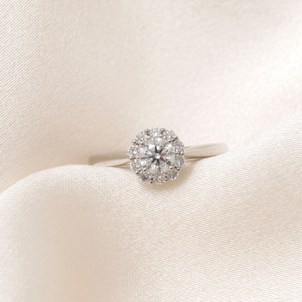 ORACLE 0.75ct | Round Solitaire Lab Diamond Set in Platinum