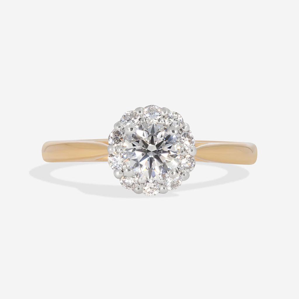 Oracle 18ct Gold Lab Grown Engagement Ring 0.75ct