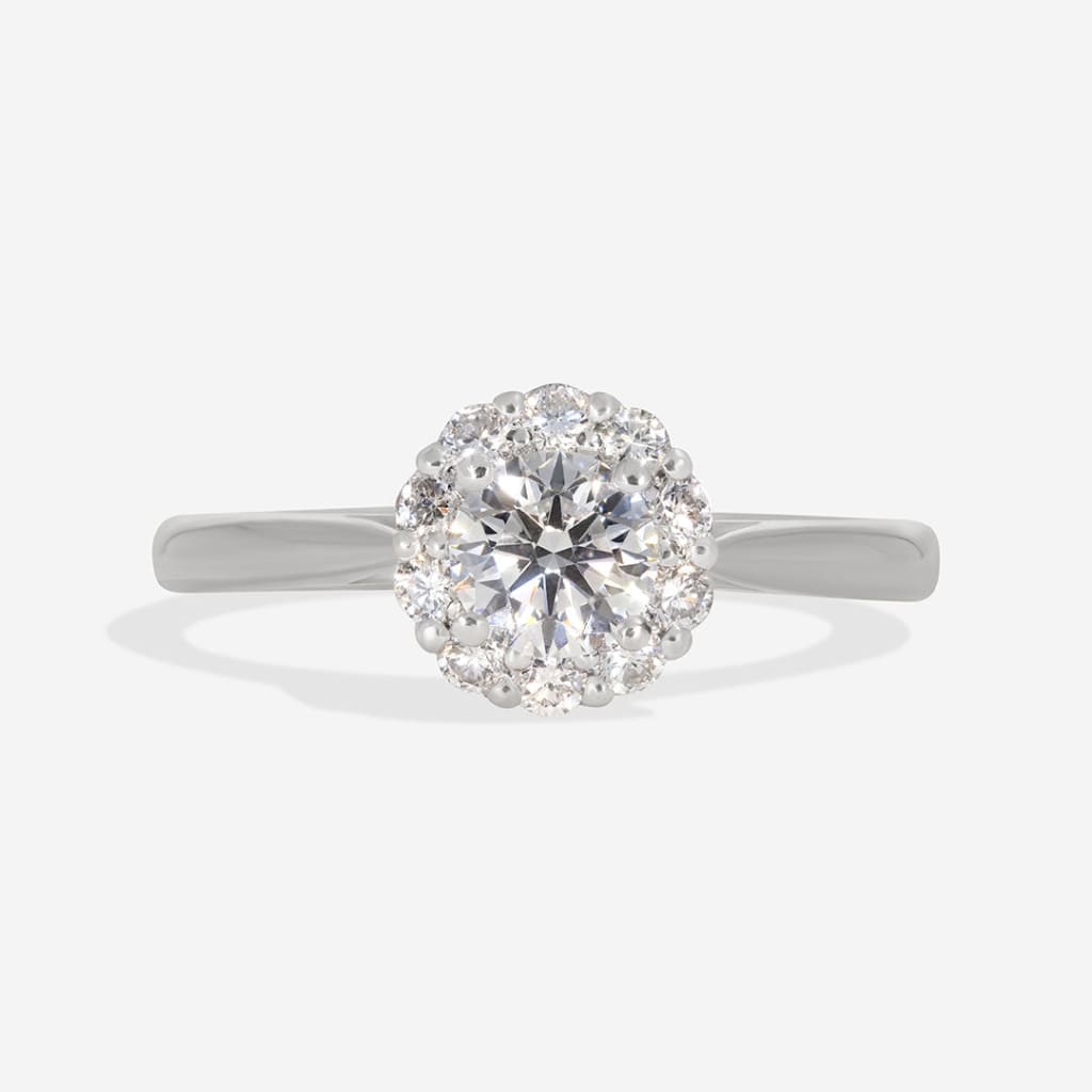 Oracle Platinum 0.75ct Lab Grown Engagement Ring