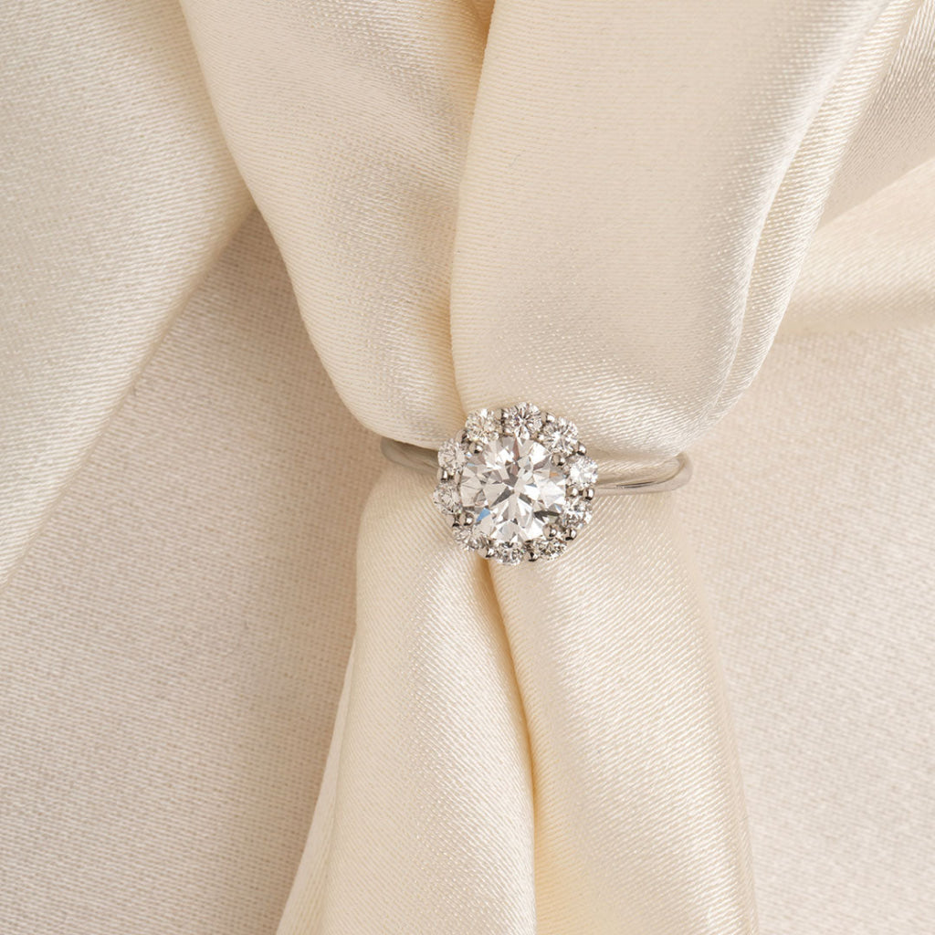ORACLE Platinum 1.40ct | Diamond Engagement Ring Lab Grown