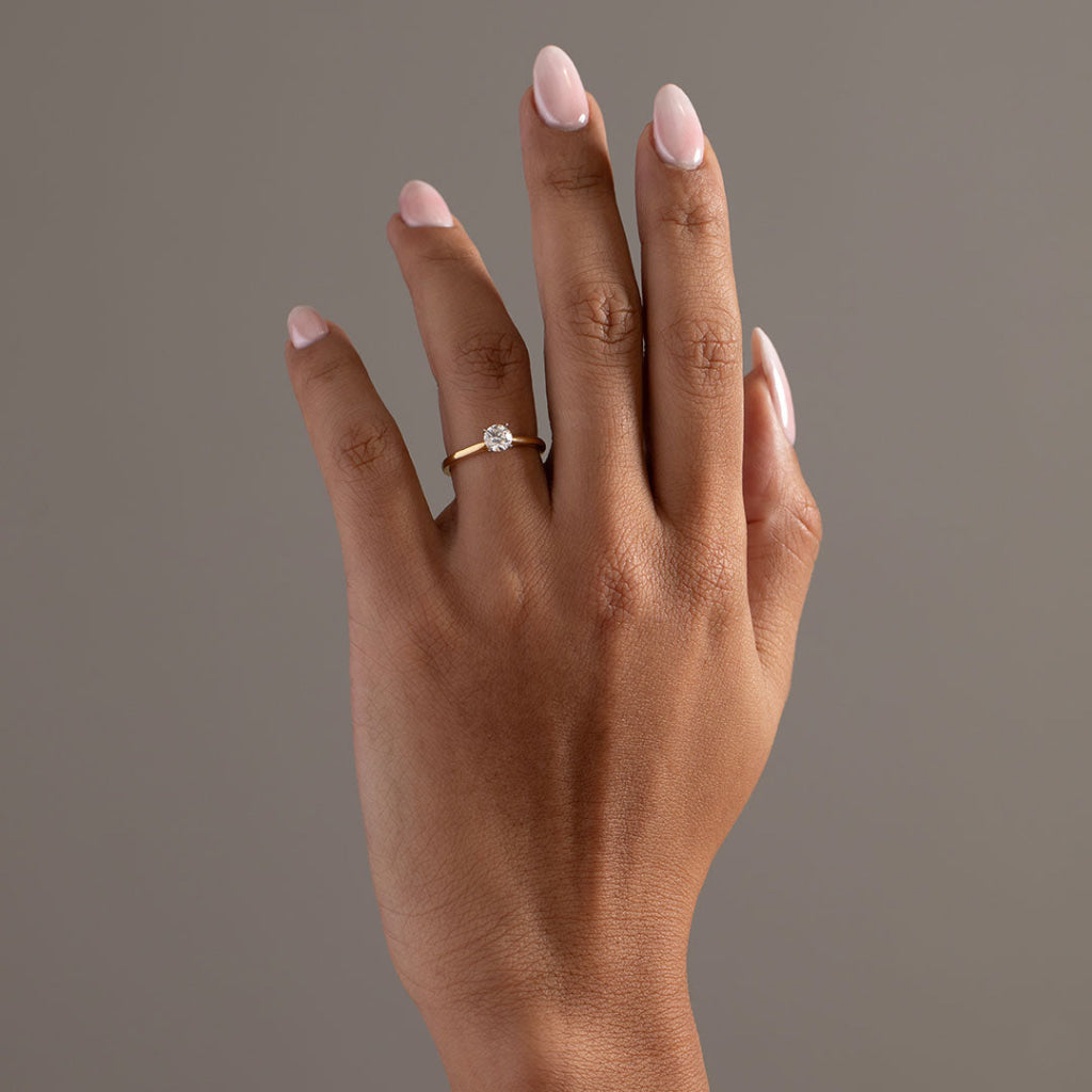 ORCHID 0.50ct | Round Solitaire Diamond Engagement Ring