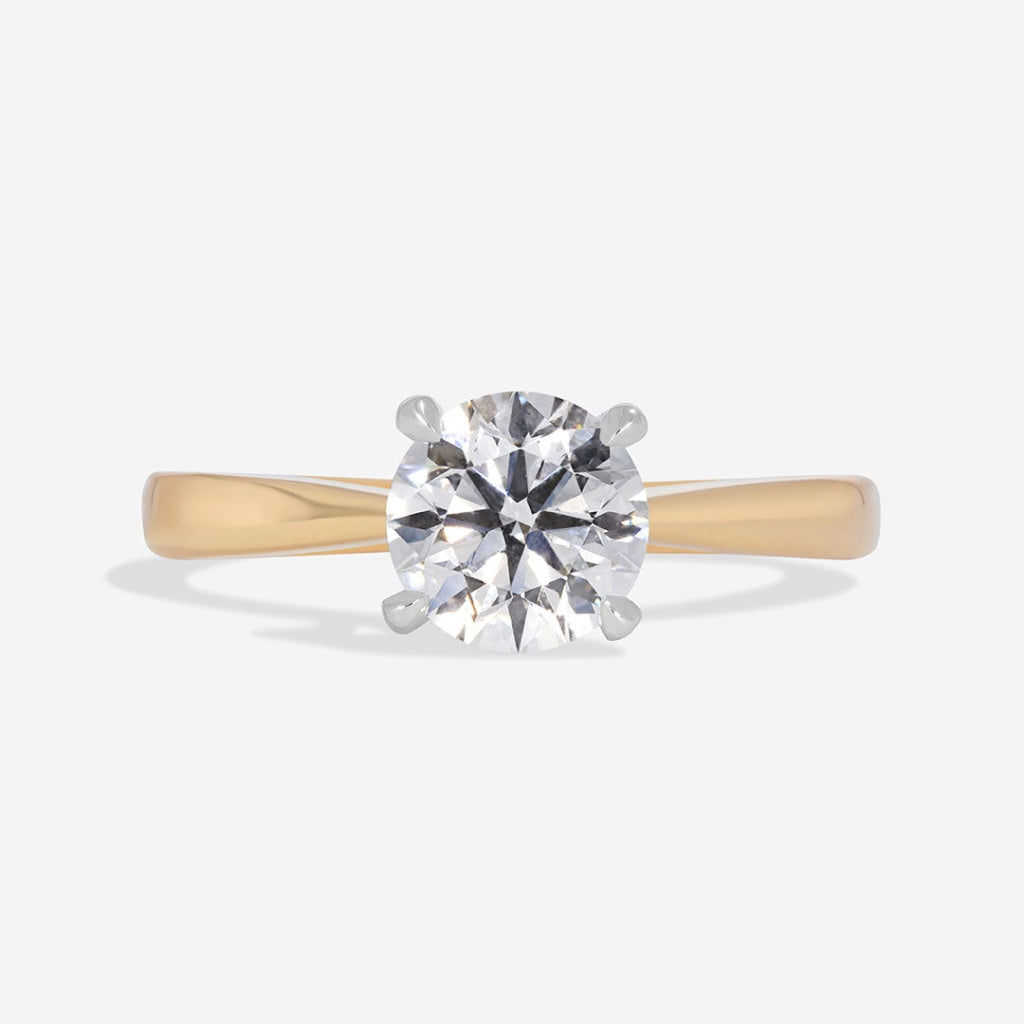 Orchid Natural Diamond Engagement Ring 1ct