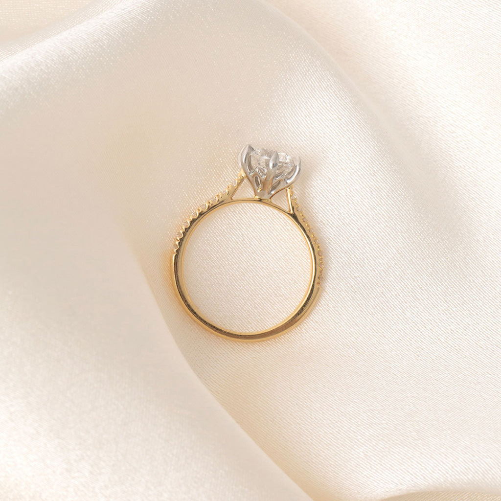 ORION 1.70ct | Round Solitaire Lab Diamond Set in 18ct Gold