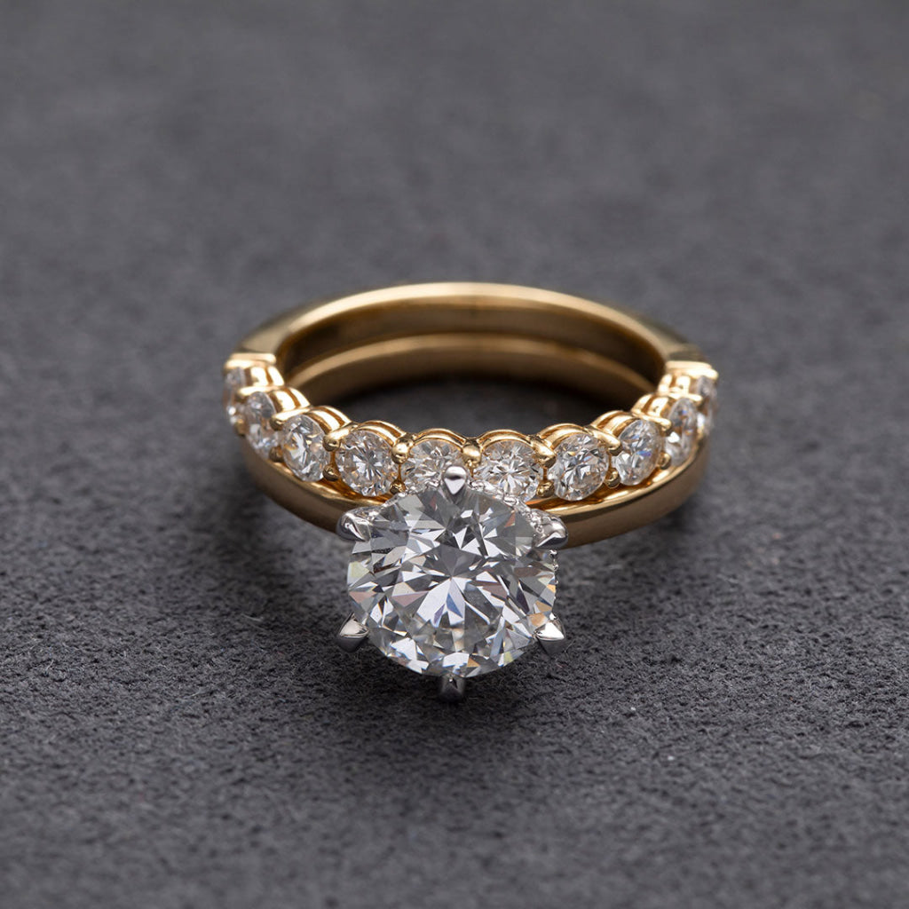 ORLENA 2.5ct | Round Solitaire Lab Grown Diamond Engagement