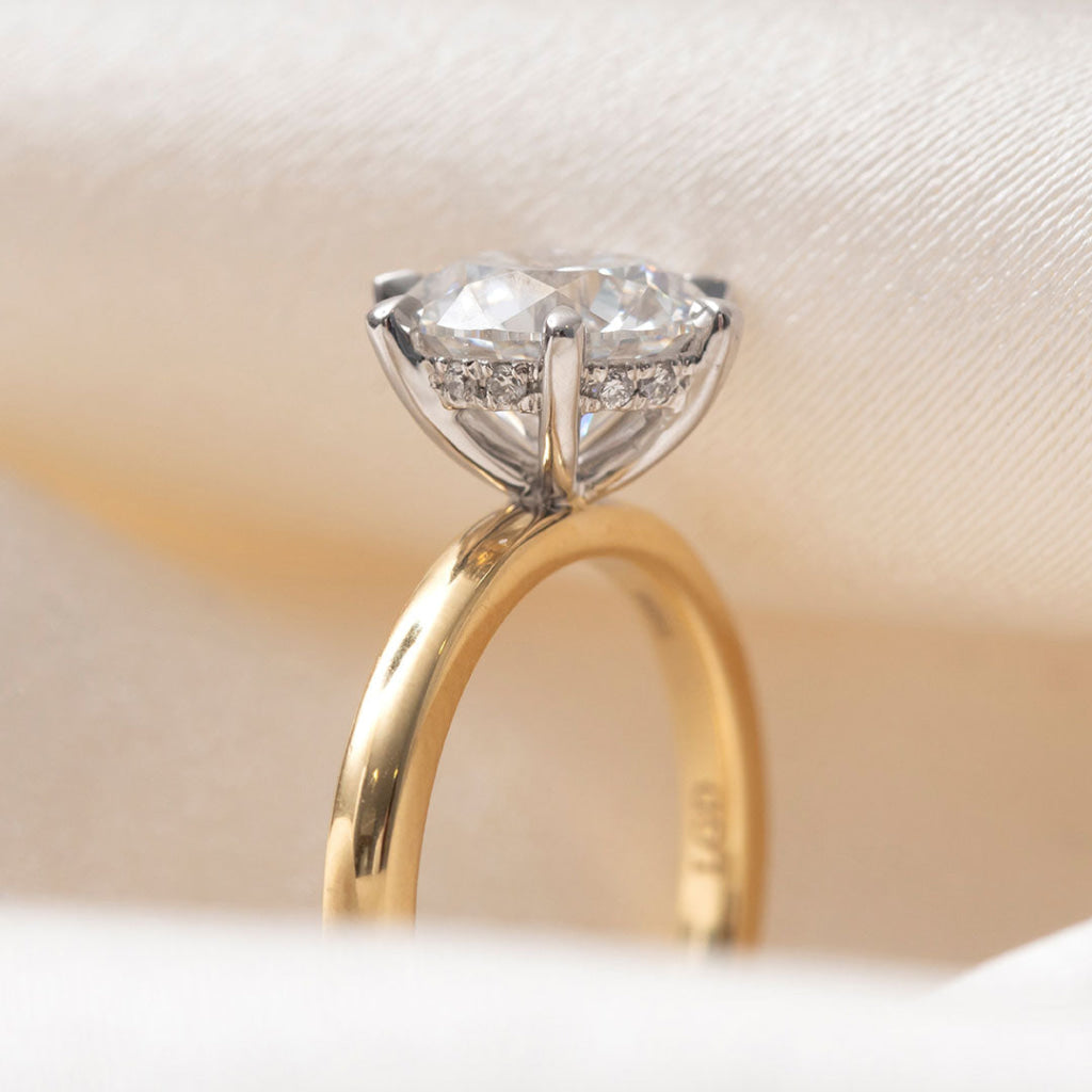 ORLENA 2.5ct | Round Solitaire Lab Grown Diamond Engagement