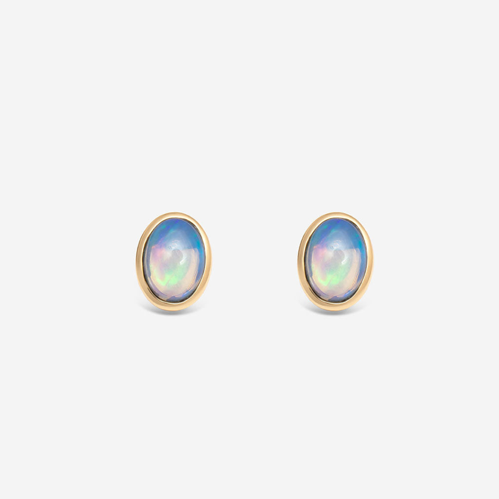 Orpah Opal Earrings | 9ct Gold