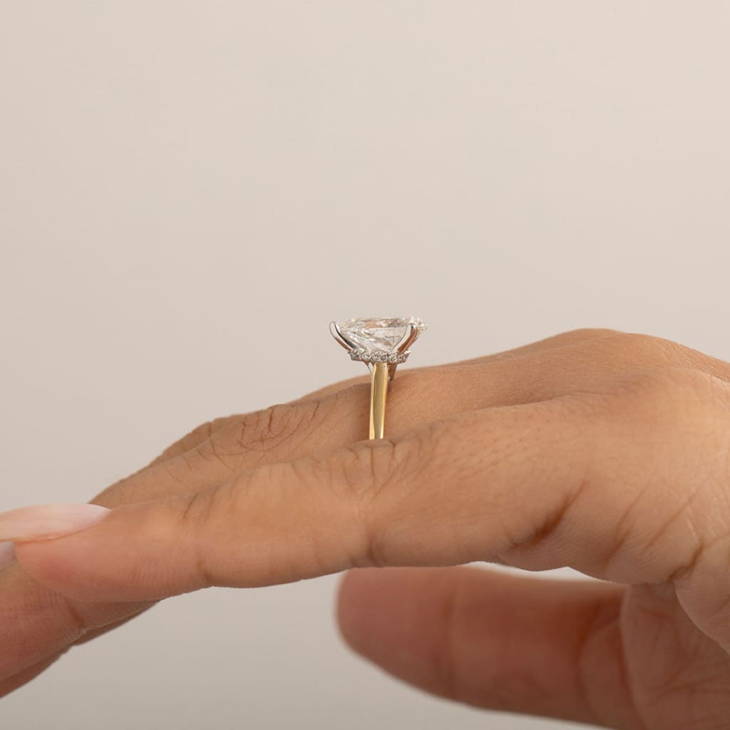 OSAKA 1.50ct | Pear Solitaire Lab Diamond Set in 18ct Gold