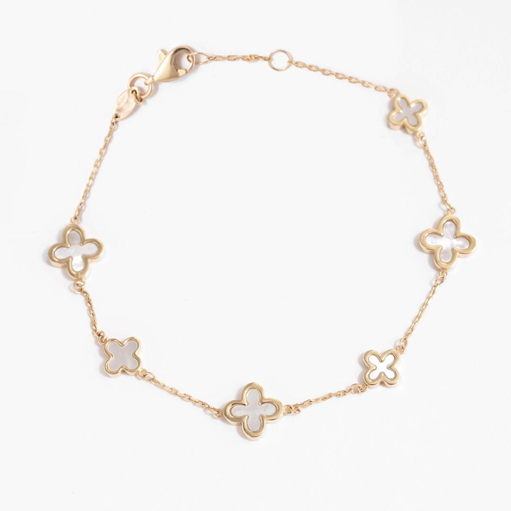 Palace Bracelet | 9ct Gold - Bracelet white