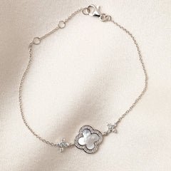 Palace Mother of Pearl Bracelet | Sterling Silver - Necklace