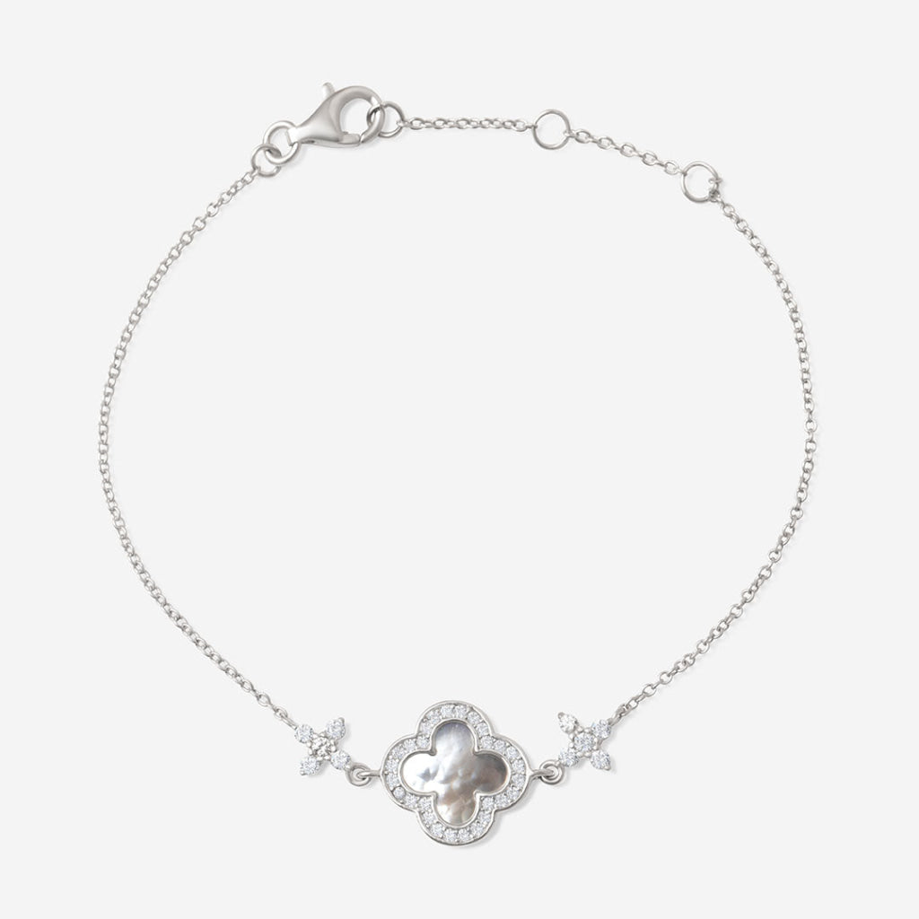 Palace Mother of Pearl Bracelet | Sterling Silver - Necklace