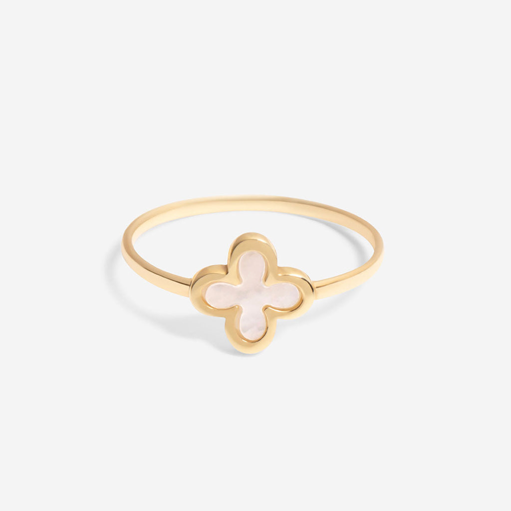 Palace Mother of Pearl Ring | 9ct Gold