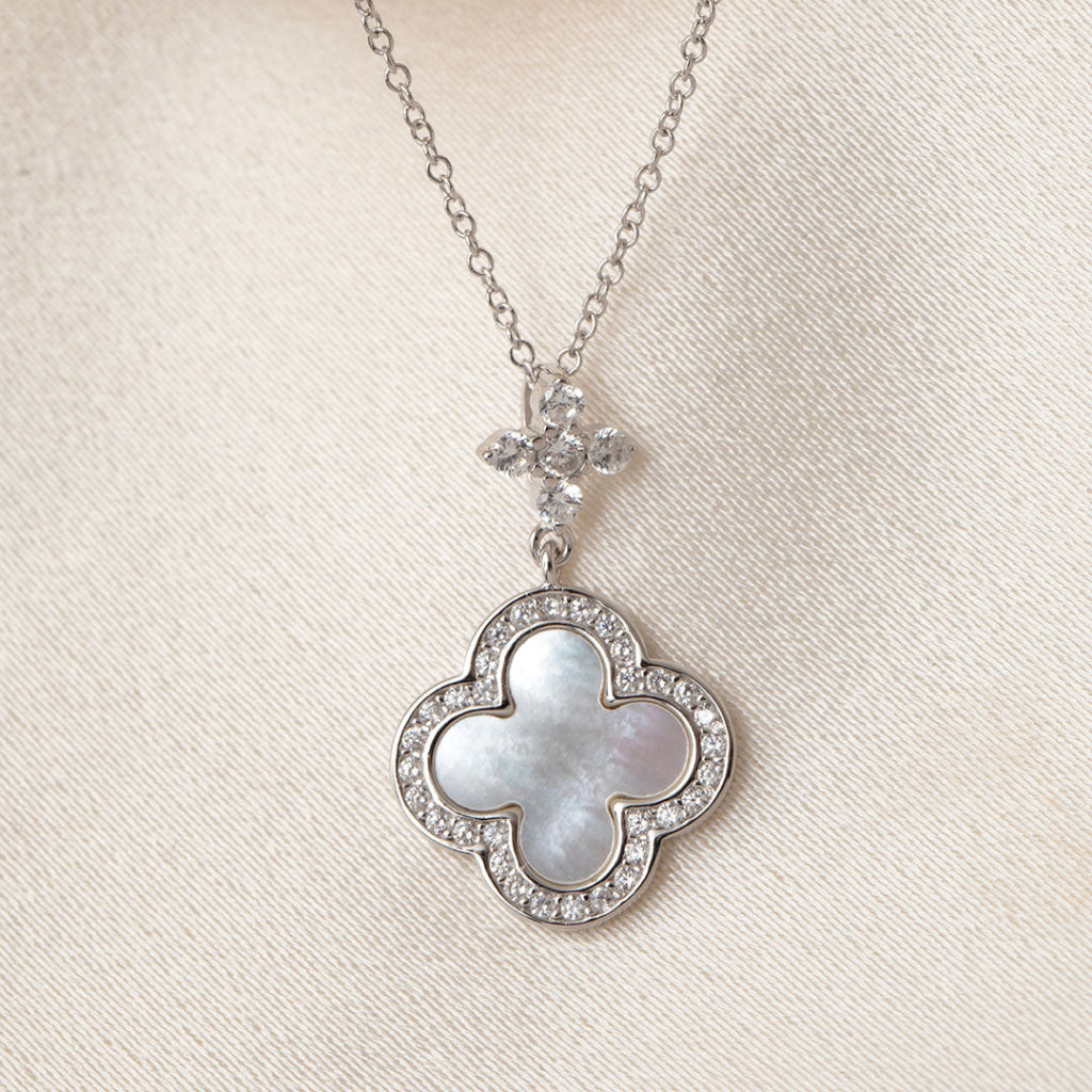 Palace Mother of Pearl | Sterling Silver - Necklace