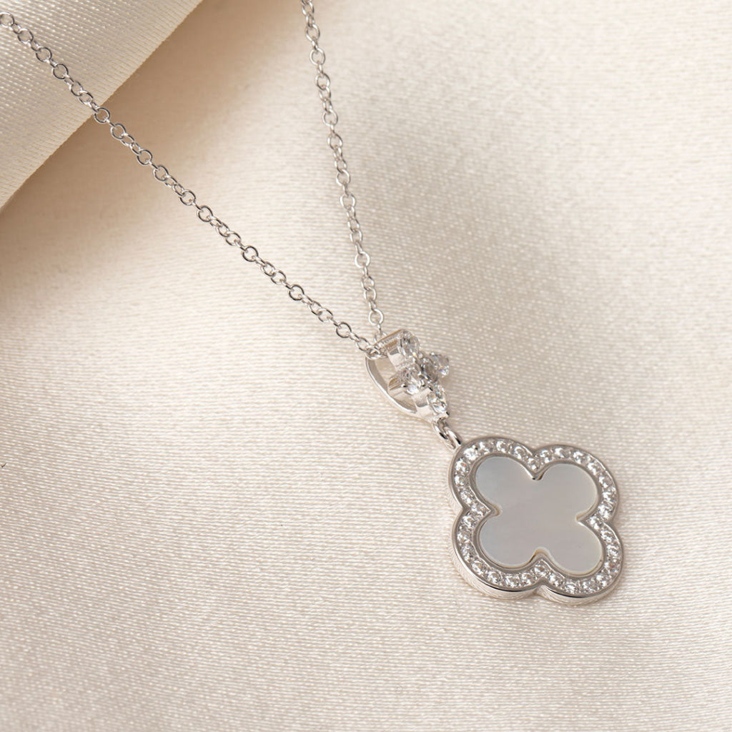 Palace Mother of Pearl | Sterling Silver - Necklace