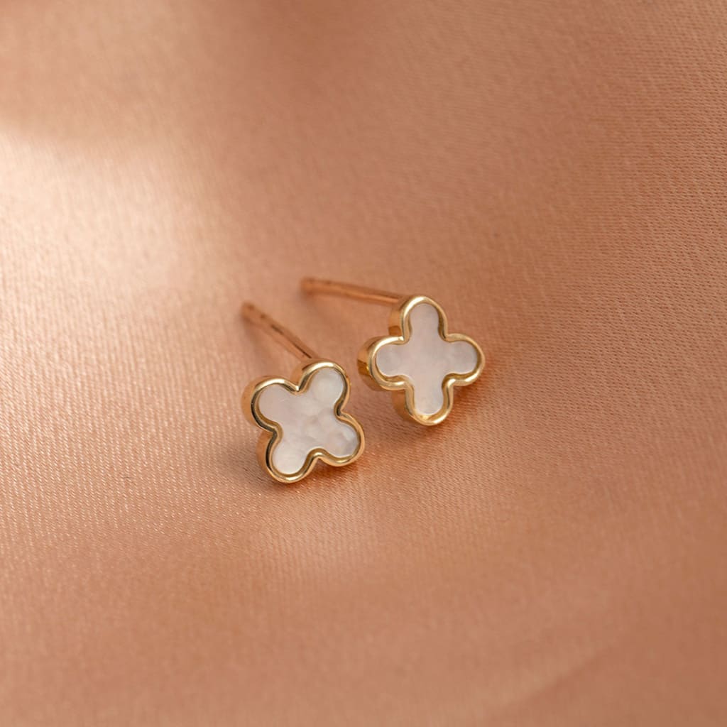 Palace Stud Earrings | 9ct Gold
