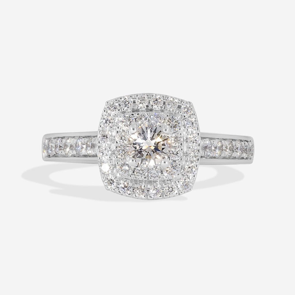 Paloma 18ct White Gold Engagement Ring