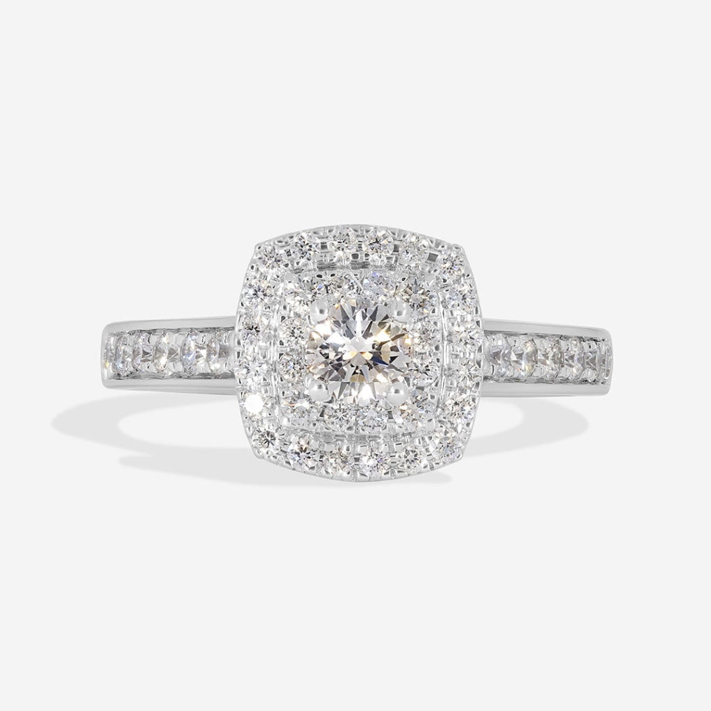 Paloma 18ct White Gold Engagement Ring