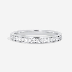 PALOMA | Diamond Wedding Ring in 18ct White Gold