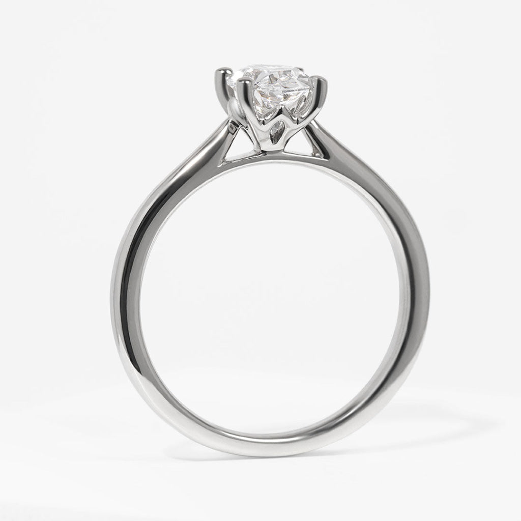 Paris Platinum 0.80ct | Lab Grown Diamond Engagement Ring -