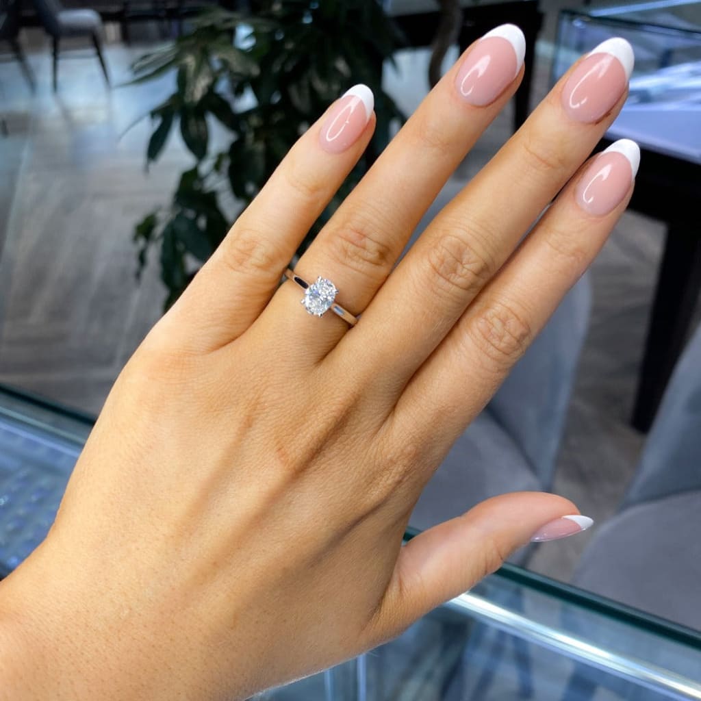 LAB GROWN DIAMOND ENGAGEMENT RING