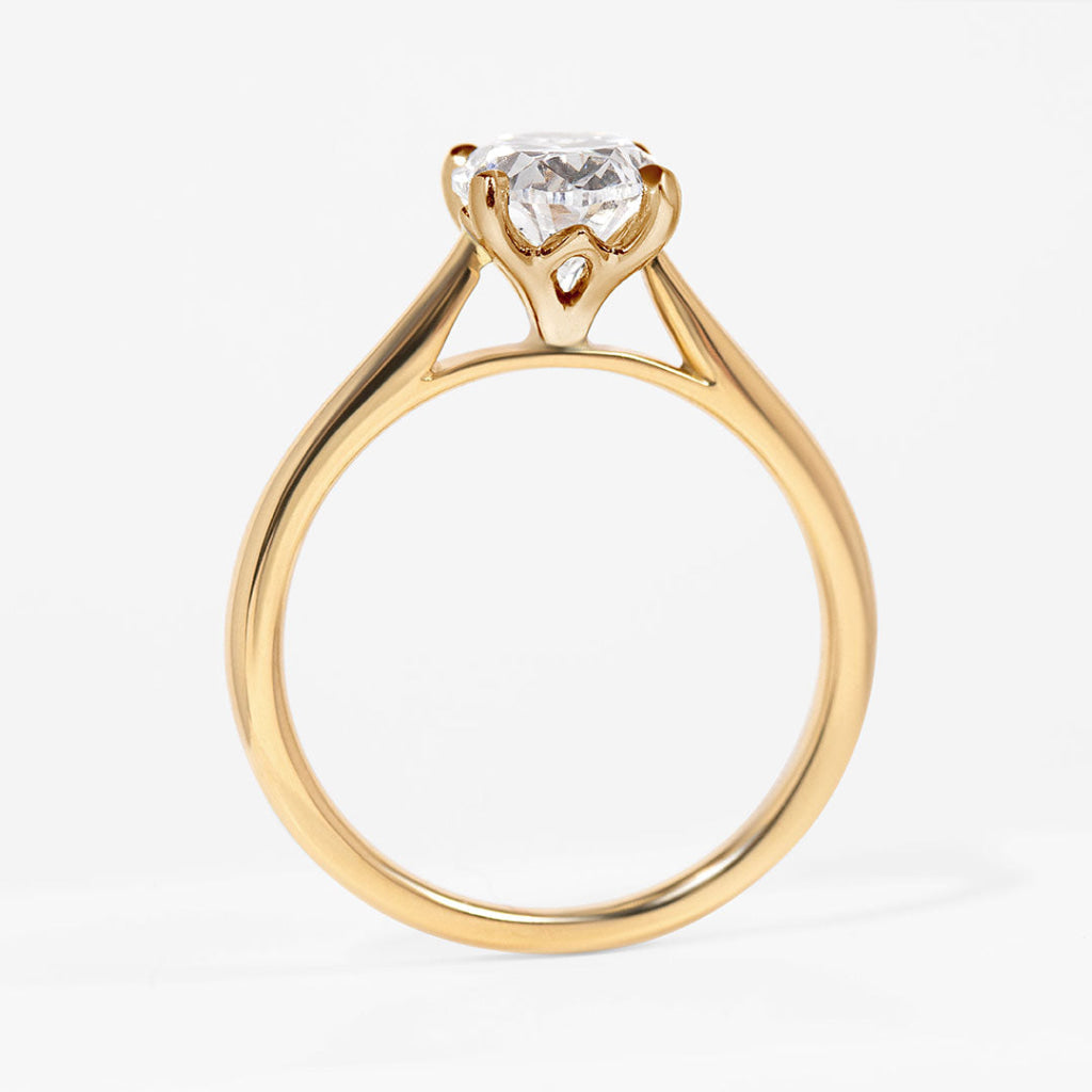 PARIS Yellow Gold 2ct | Diamond Engagement Ring Lab Grown