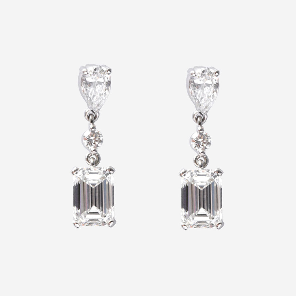 Patience - 2.50ct | Lab Grown Diamond Drop Earrings in 9ct
