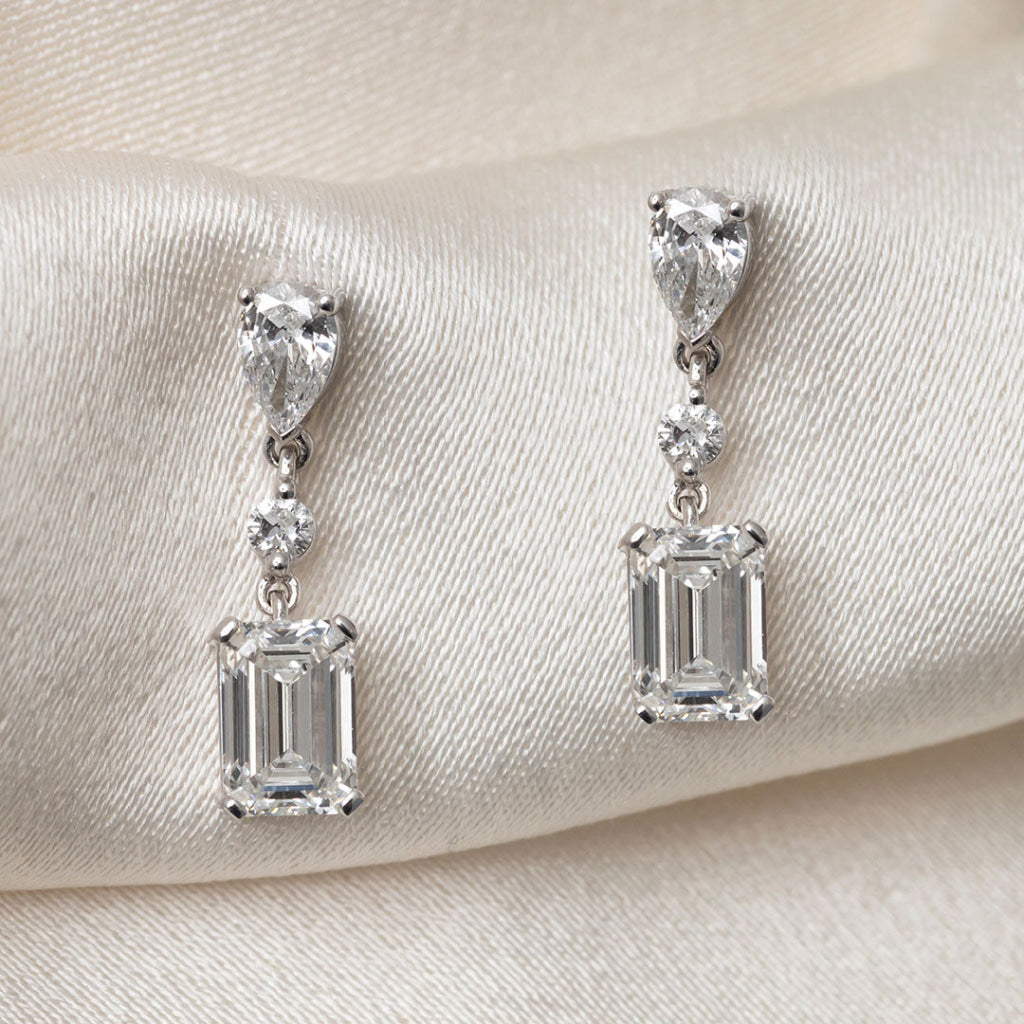 Patience - 2.50ct | Lab Grown Diamond Drop Earrings in 9ct
