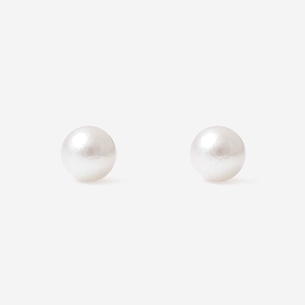 Pearl Stud Earrings - 4.5MM | 9ct Gold