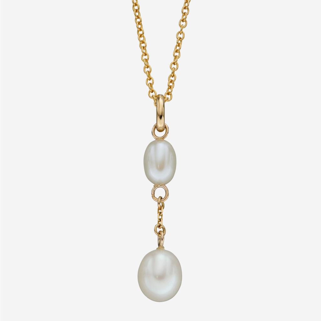 Pearls of Wisdom Necklace | 9ct Gold - Necklace