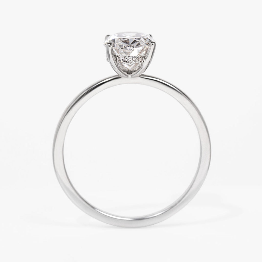 Penny Platinum 1.60ct | Lab Grown Diamond Engagement Ring -
