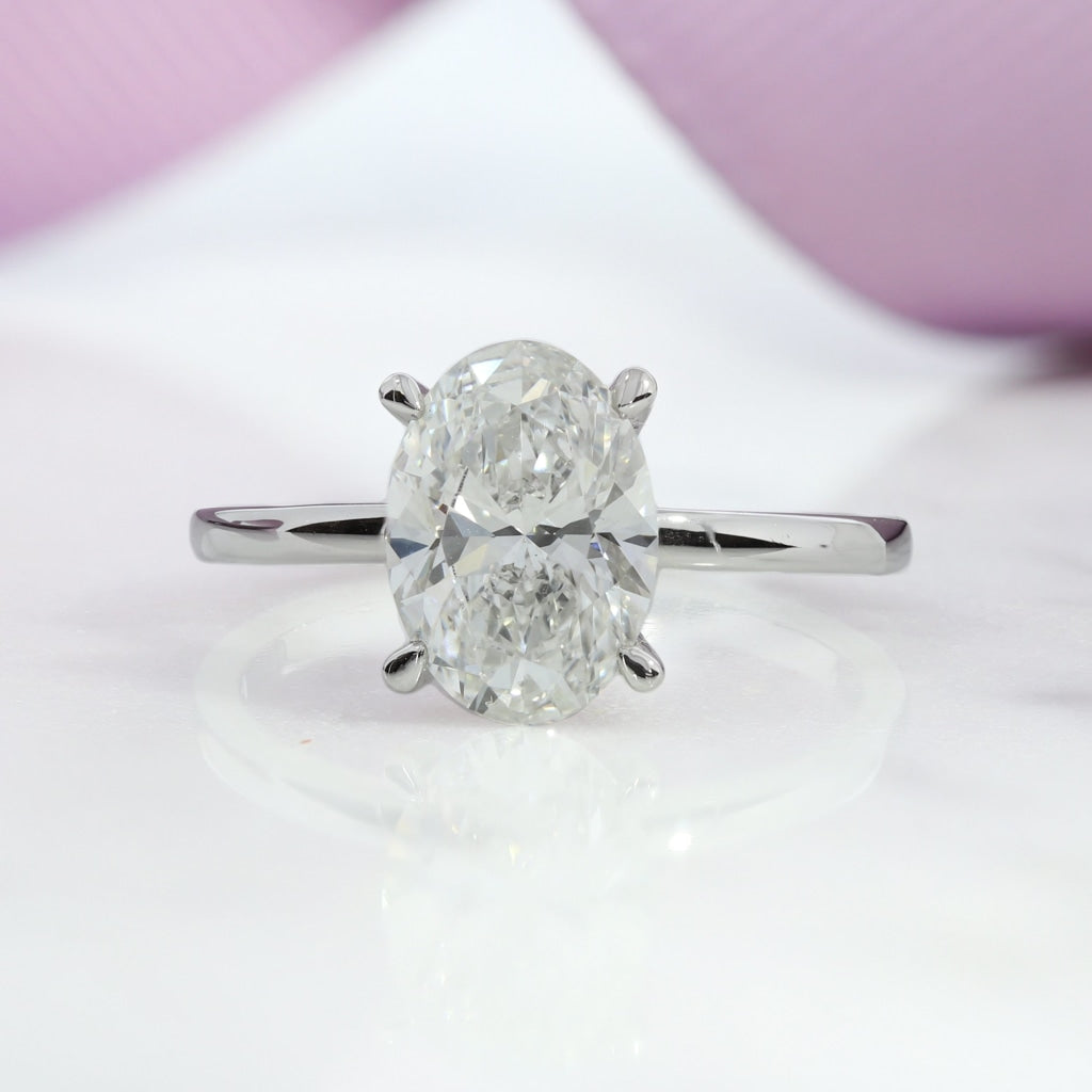 Penny Lag Grown Diamond Engagement Ring