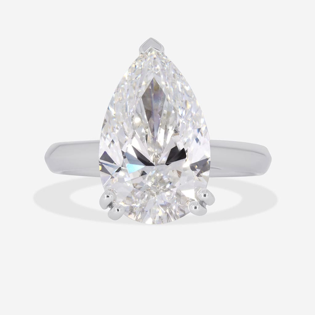 5ct pear cut diamond