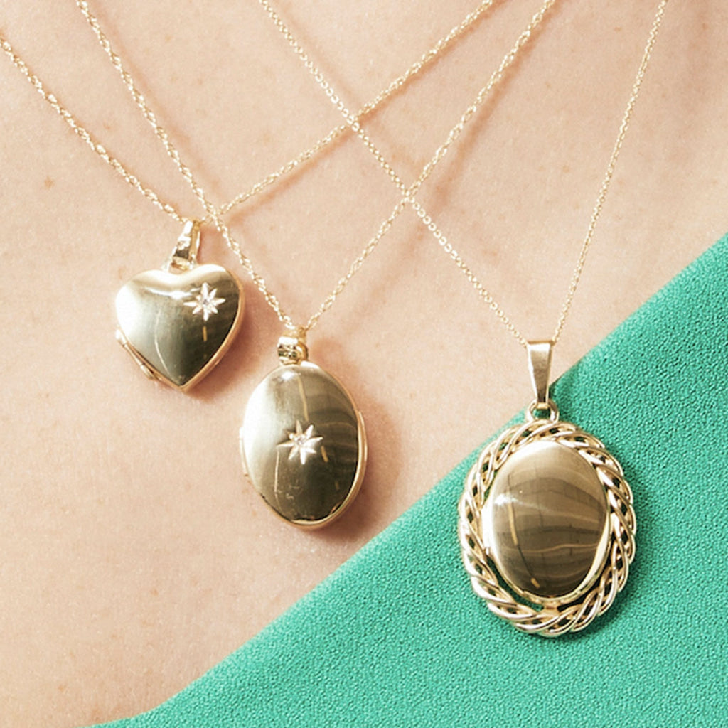 Precious Possesion | 9ct Gold Locket - Necklace