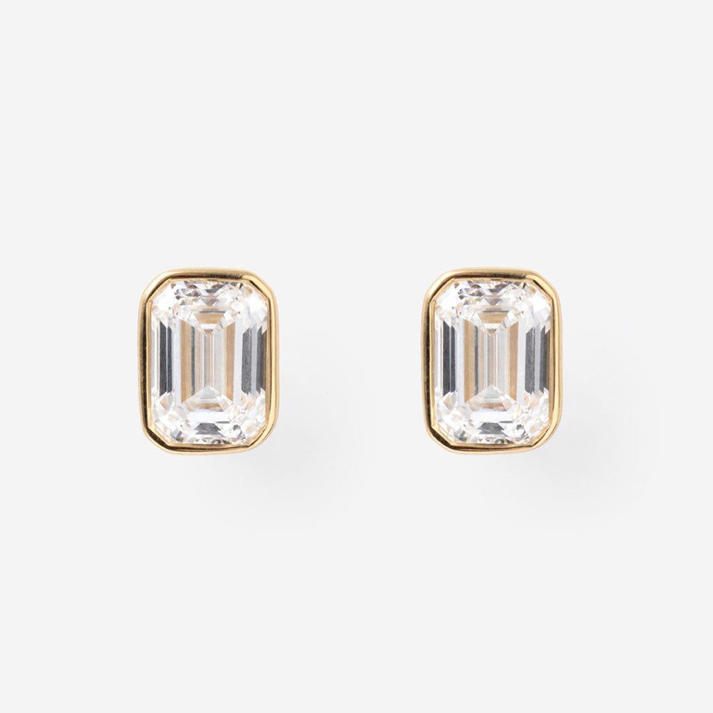 Pure - 1.40ct | Bezel Set Lab Grown Diamond Earrings