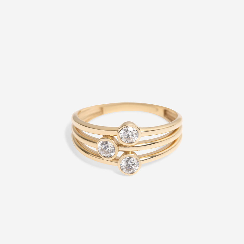 Raindrop Ring | 9ct Gold