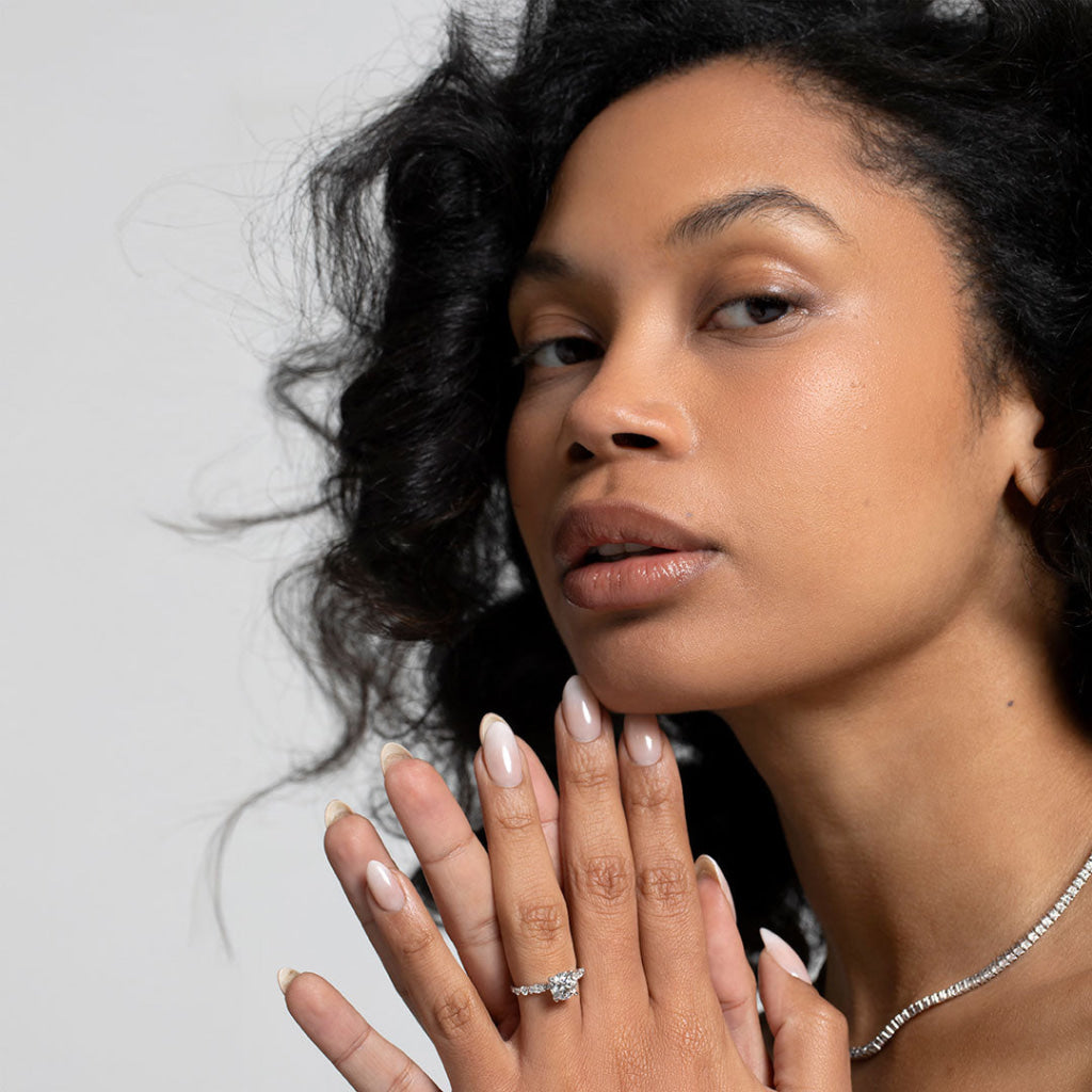 REBECCA 2ct | Round Solitaire Lab Grown Diamond Engagement