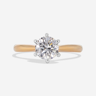 Imperial 18ct Gold 1ct Lab Grown Diamond Engagement Ring