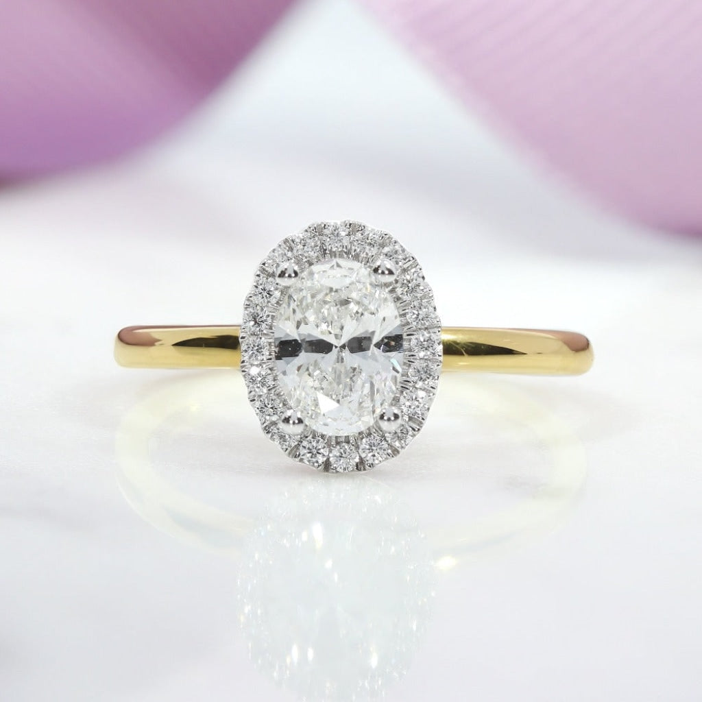 RIVA - 18ct Gold | Diamond Engagement Ring - Rings
