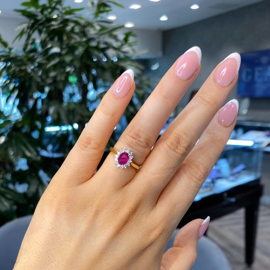 ROMAN | Ruby Diamond Ring - Rings