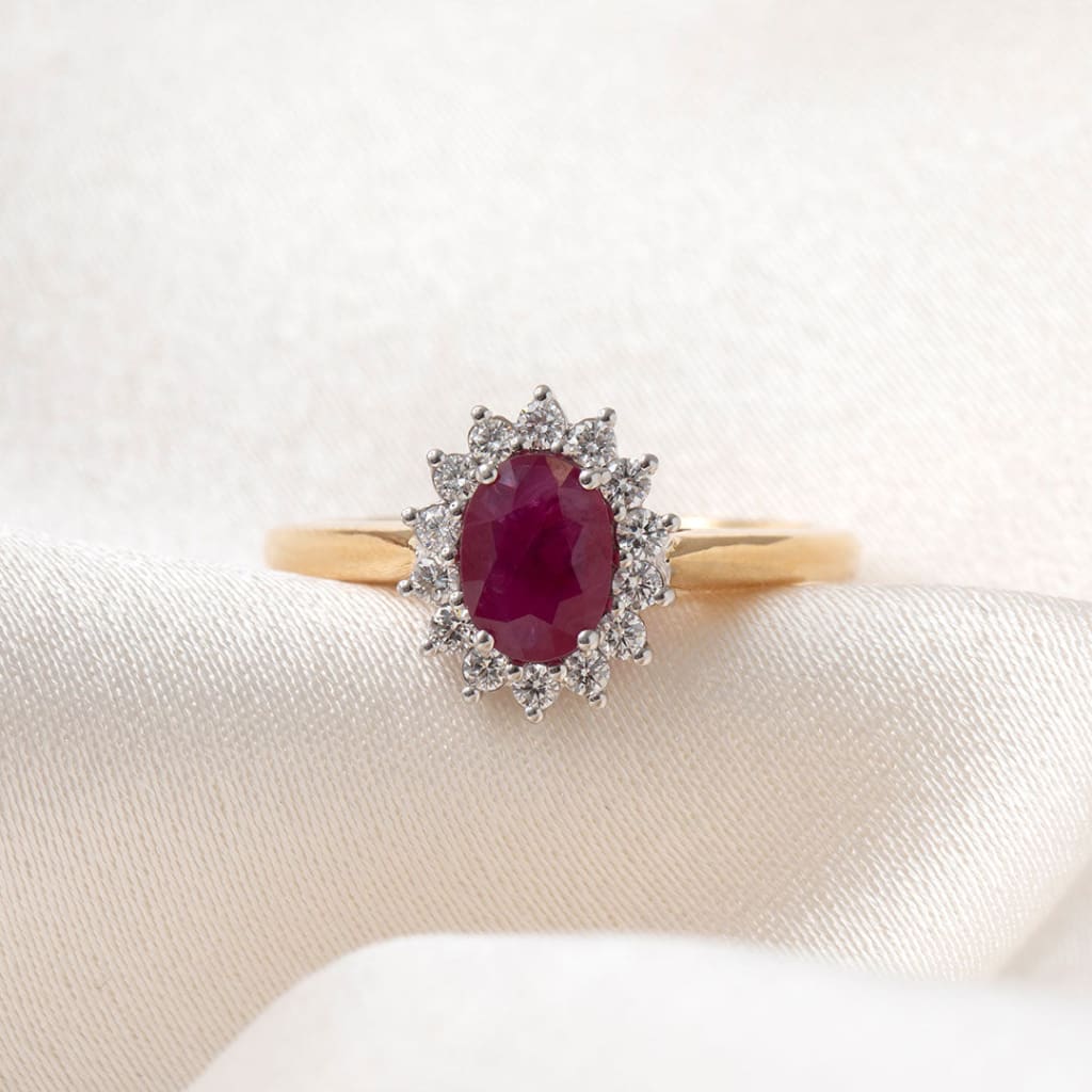 ROMAN | Ruby Diamond Ring - Rings