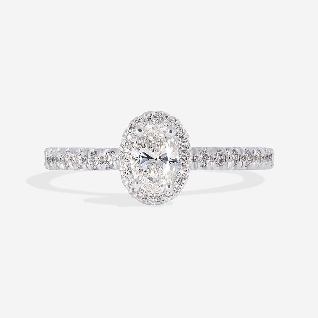 Rook | 18ct White Gold 0.65ct Engagement Ring